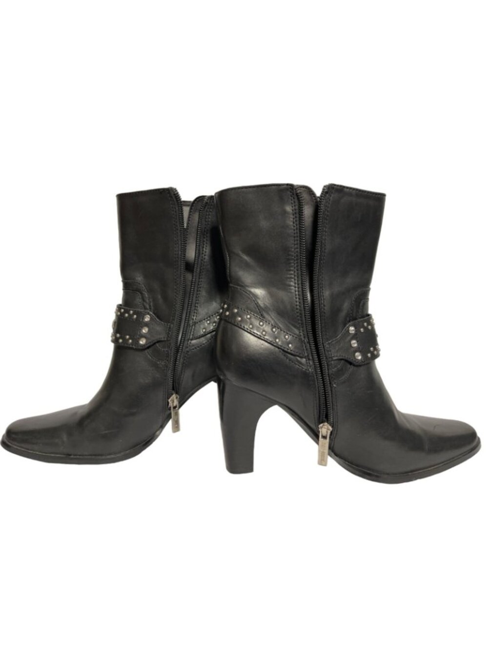 Harley Davidson Julia Harness Black Boots Leather Womens Size 7 - Picture 7 of 8